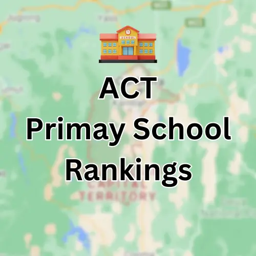 ACT Primary Schools Ranking